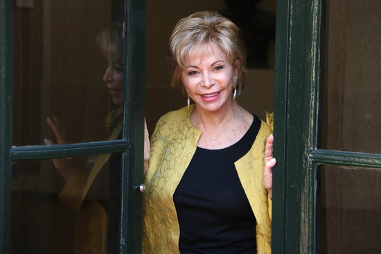 Chilean writer Isabel Allende in Barcelona on November 4, 2019 (by Pau Cortina)